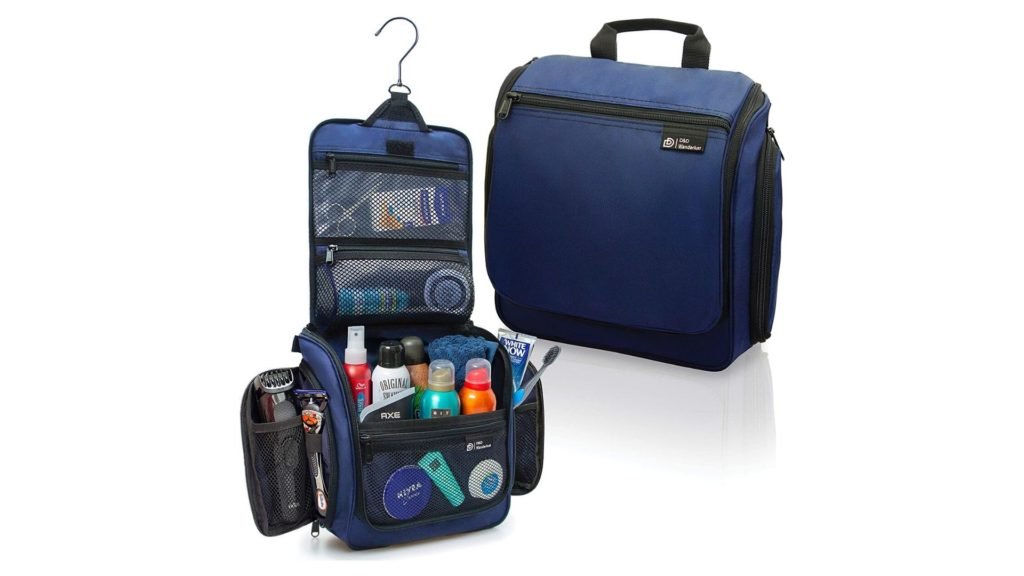 Hanging Travel Toiletry Bag Backpacking Essentials