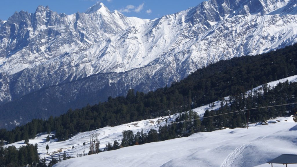 Auli places to visit in january in india