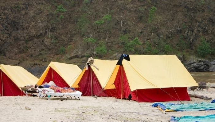 Rishikesh Camping Sites River Rafting Bunjee Jumping