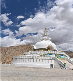 Shanti Stupa leh ladakh