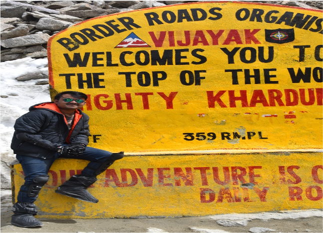 khardung la ladakh pass altitude travelogue