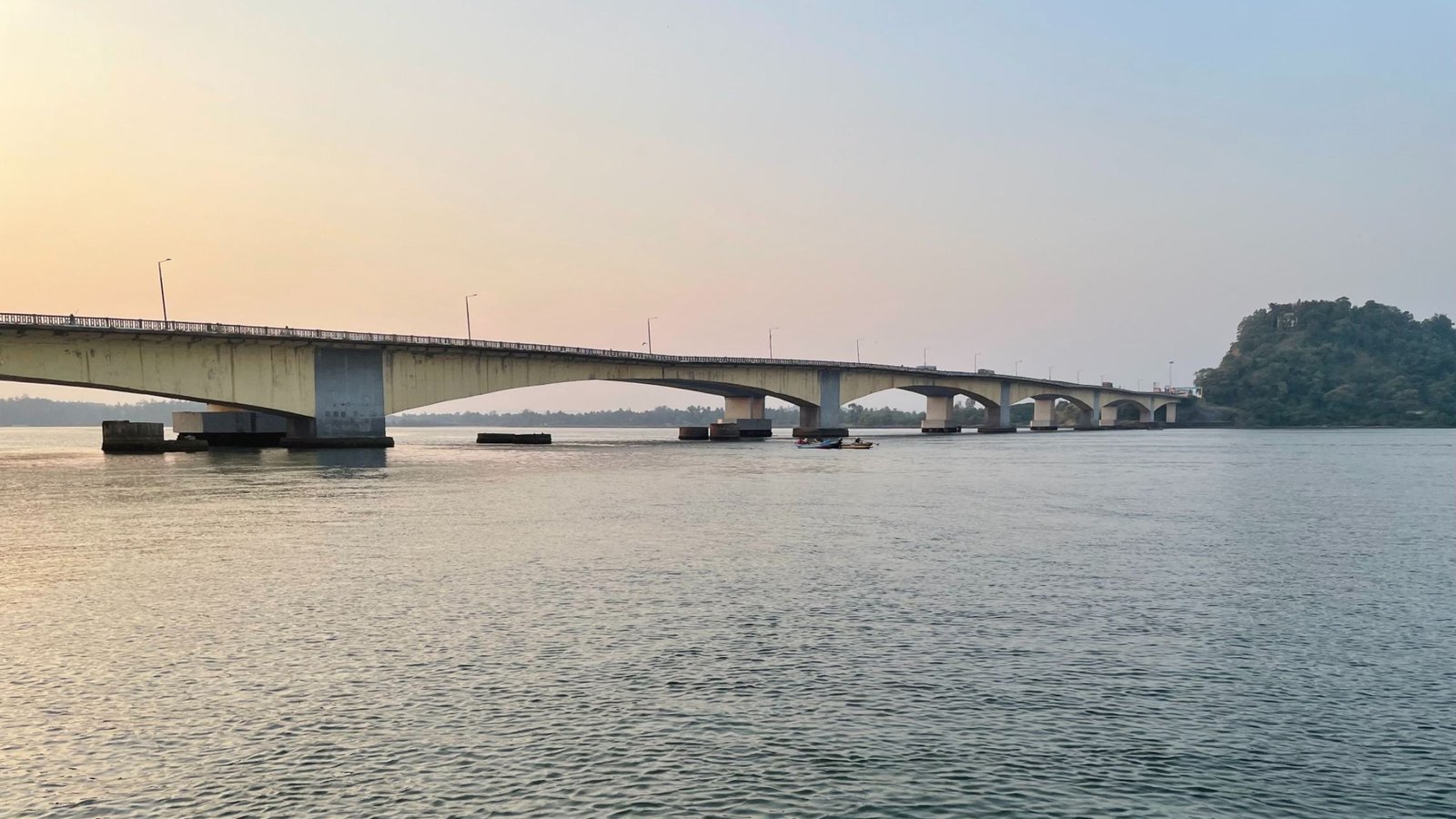Kali River Bridge Karwar Karnataka travelogue