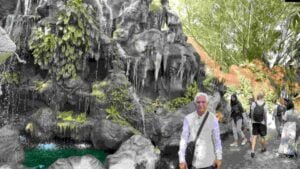 Odd looking fountain