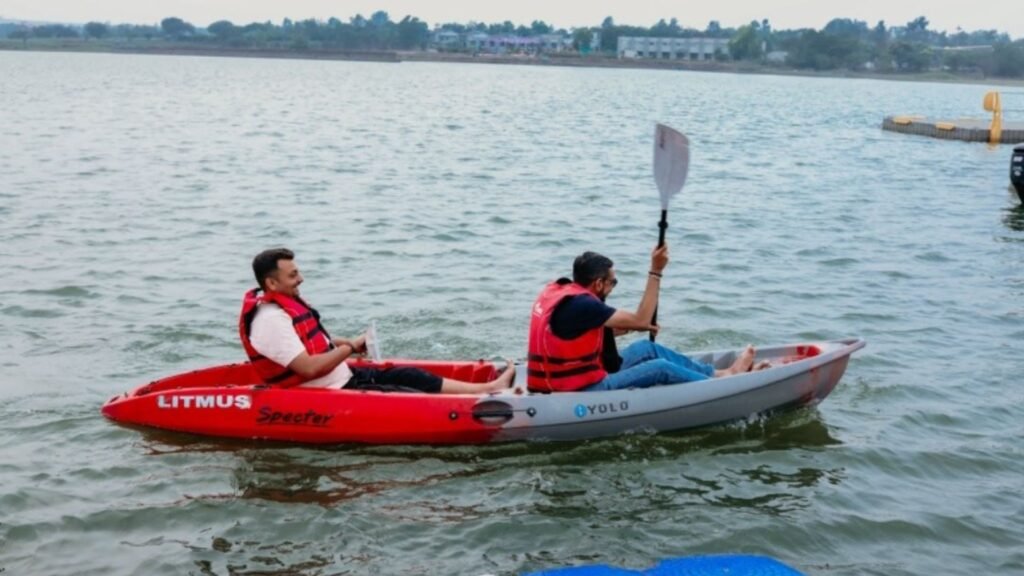 Riverside Glamping travelogue thrilling water sports