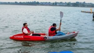 Riverside Glamping travelogue thrilling water sports
