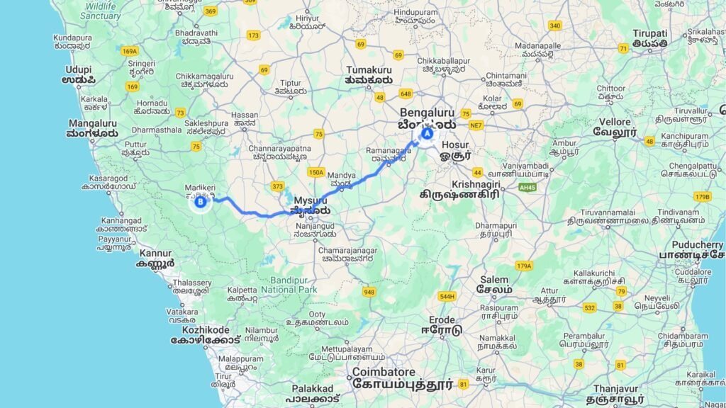 Bangalore to Coorg Best Road Trips in India by Car