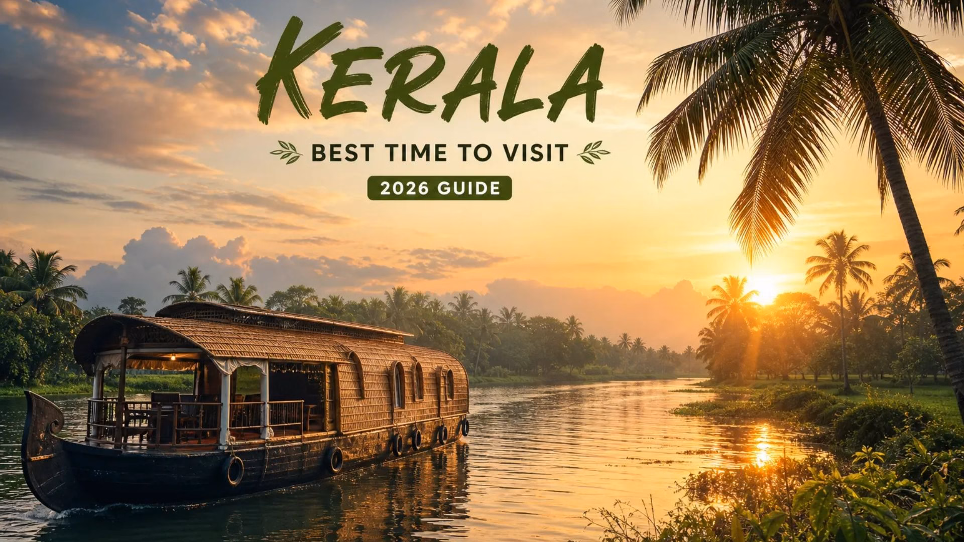 Best Time to Visit Kerala in 2026 A Seasonal Guide